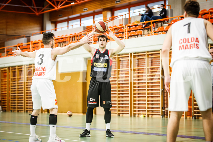 Basketball, Basketball Zweite Liga, Viertelfinale Spiel 2, BBC Nord Dragonz, Mattersburg Rocks, Marko SOLDO (7)