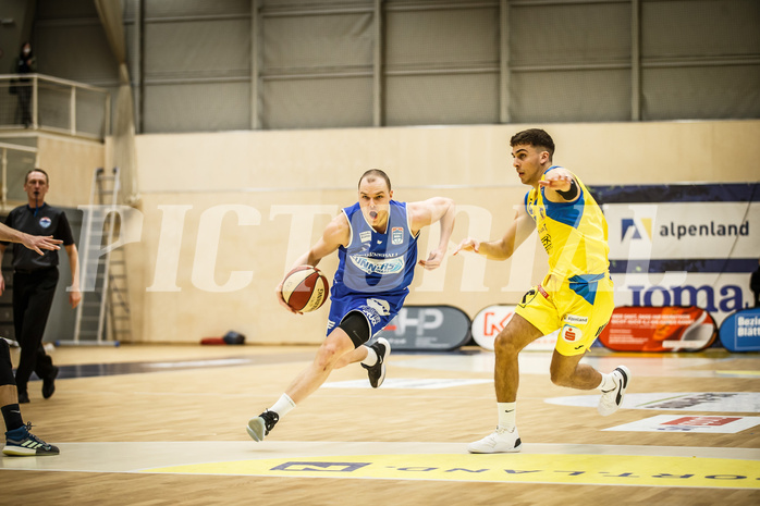 Basketball, bet-at-home Basketball Superliga 2019/20, Viertelfinale 2. Spiel, SKN St. Pölten Basketball, Oberwart Gunners, Sebastian Käferle (7)