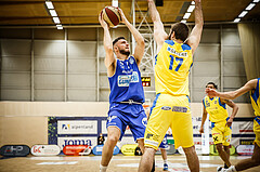 Basketball, bet-at-home Basketball Superliga 2019/20, Viertelfinale 2. Spiel, SKN St. Pölten Basketball, Oberwart Gunners, Ignas Fiodorovas (5)