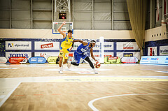 Basketball, bet-at-home Basketball Superliga 2019/20, Viertelfinale 2. Spiel, SKN St. Pölten Basketball, Oberwart Gunners, Quincy Diggs (13)