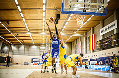 Basketball, bet-at-home Basketball Superliga 2019/20, Viertelfinale 2. Spiel, SKN St. Pölten Basketball, Oberwart Gunners, Nigel Pruitt (11)
