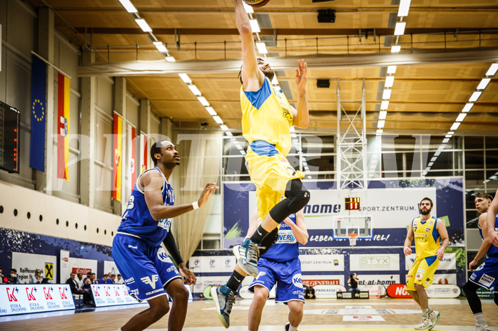Basketball, bet-at-home Basketball Superliga 2019/20, Viertelfinale 2. Spiel, SKN St. Pölten Basketball, Oberwart Gunners, Lukas Böck (13)