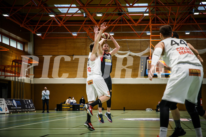 Basketball, Basketball Zweite Liga, Viertelfinale Spiel 2, BBC Nord Dragonz, Mattersburg Rocks, Corey HALLETT (13)