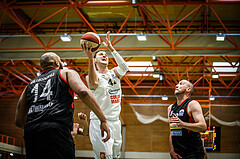 Basketball, Basketball Zweite Liga, Viertelfinale Spiel 2, BBC Nord Dragonz, Mattersburg Rocks, Fuad Memcic (44)