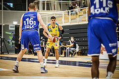 Basketball, bet-at-home Basketball Superliga 2019/20, Viertelfinale 2. Spiel, SKN St. Pölten Basketball, Oberwart Gunners, Kostas Oikonomopouluos (25)