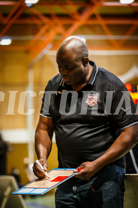 Basketball, Basketball Zweite Liga, Viertelfinale Spiel 2, BBC Nord Dragonz, Mattersburg Rocks, James WILLIAMS (Headcoach)