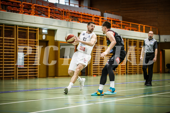 Basketball, Basketball Zweite Liga, Viertelfinale Spiel 2, BBC Nord Dragonz, Mattersburg Rocks, Emil Frantsich (13)