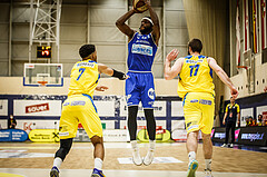 Basketball, bet-at-home Basketball Superliga 2019/20, Viertelfinale 2. Spiel, SKN St. Pölten Basketball, Oberwart Gunners, Quincy Diggs (13)