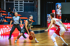Basketball, Win2Day Superliga 2022/23, Grunddurchgang 5.Runde, BC GGMT Vienna, Raiffeisen Flyers Wels, Yonatan Rabinowitz (24)