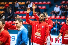Basketball, Win2Day Superliga 2022/23, Grunddurchgang 5.Runde, BC GGMT Vienna, Raiffeisen Flyers Wels, Carlos Novas Mateo (2)