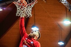 Basketball, Win2Day Superliga 2022/23, Grunddurchgang 5.Runde, BC GGMT Vienna, Raiffeisen Flyers Wels, Nemanja Zdravkovic (11)
