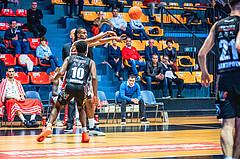 Basketball, Win2Day Superliga 2022/23, Grunddurchgang 5.Runde, BC GGMT Vienna, Raiffeisen Flyers Wels, Carlos Novas Mateo (2)