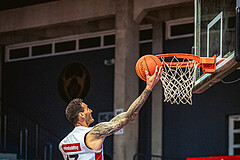 Basketball, Win2Day Superliga 2022/23, Grunddurchgang 5.Runde, BC GGMT Vienna, Raiffeisen Flyers Wels, Ivan Siriscevic (17)