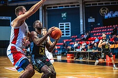 Basketball, Win2Day Superliga 2022/23, Grunddurchgang 5.Runde, BC GGMT Vienna, Raiffeisen Flyers Wels, Austen Awosika (10)