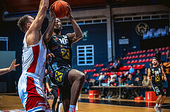 Basketball, Win2Day Superliga 2022/23, Grunddurchgang 5.Runde, BC GGMT Vienna, Raiffeisen Flyers Wels, Austen Awosika (10)