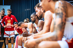 Basketball, Win2Day Superliga 2022/23, Grunddurchgang 5.Runde, BC GGMT Vienna, Raiffeisen Flyers Wels, Carlos Novas Mateo (2)