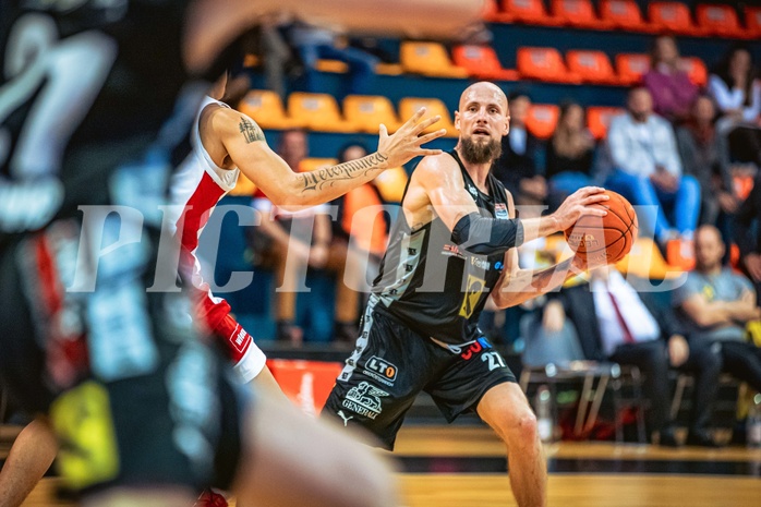 Basketball, Win2Day Superliga 2022/23, Grunddurchgang 5.Runde, BC GGMT Vienna, Raiffeisen Flyers Wels, Christian Von Fintel (27)