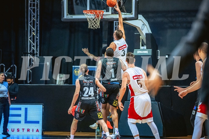 Basketball, Win2Day Superliga 2022/23, Grunddurchgang 5.Runde, BC GGMT Vienna, Raiffeisen Flyers Wels, Jozo Rados (3)