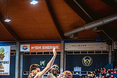 Basketball, Win2Day Superliga 2022/23, Grunddurchgang 5.Runde, BC GGMT Vienna, Raiffeisen Flyers Wels, Elvir Jakupovic (21), Jahenns Manigat (21)