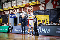 Basketball, win2day Basketball Superliga 2022/23, 10. Qualifikationsrunde, Traiskirchen Lions, Vienna D.C. Timberwolves, Jonas Winkler (17)