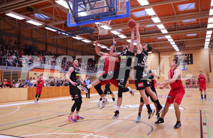 Basketball Zweite Liga 2022/23, Playoff, Semifinale Spiel 3 Mistelbach Mustangs vs. Mattersburg Rocks


