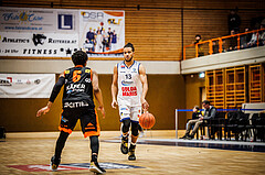 Basketball, win2day Basketball Superliga 2022/23, 10. Qualifikationsrunde, BBC Nord Dragonz, Fürstenfeld Panthers, Kyran Jordan Mc Clure (13)