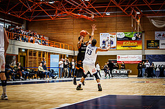 Basketball, win2day Basketball Superliga 2022/23, 10. Qualifikationsrunde, BBC Nord Dragonz, Fürstenfeld Panthers, Steve Robinson Jr. (6)