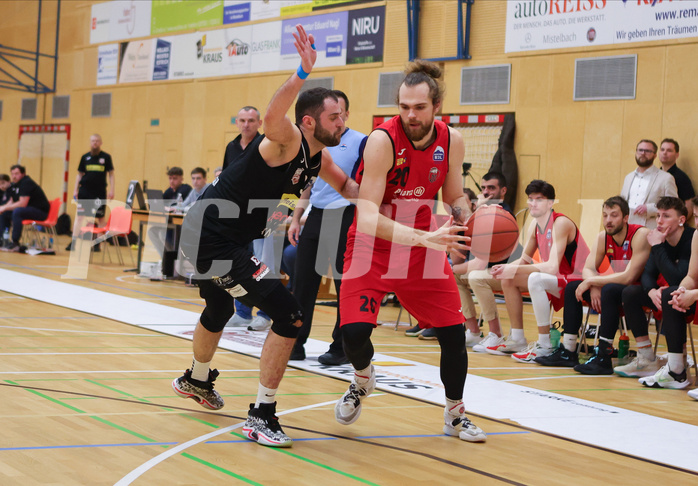 Basketball Zweite Liga 2022/23, Playoff, Semifinale Spiel 3 Mistelbach Mustangs vs. Mattersburg Rocks


