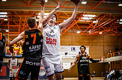 Basketball, win2day Basketball Superliga 2022/23, 10. Qualifikationsrunde, BBC Nord Dragonz, Fürstenfeld Panthers, Lukas Knor (21)
