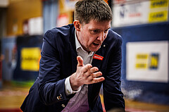 Basketball, win2day Basketball Superliga 2022/23, 10. Qualifikationsrunde, Traiskirchen Lions, Vienna D.C. Timberwolves, Hubert Schmidt (Headcoach)