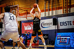 Basketball, win2day Basketball Superliga 2022/23, 10. Qualifikationsrunde, BBC Nord Dragonz, Fürstenfeld Panthers, Jan Schott (8)