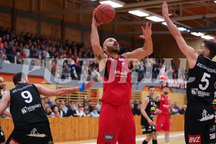 Basketball Zweite Liga 2022/23, Playoff, Semifinale Spiel 3 Mistelbach Mustangs vs. Mattersburg Rocks


