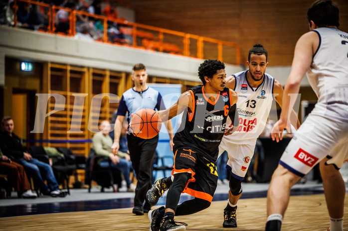 Basketball, win2day Basketball Superliga 2022/23, 10. Qualifikationsrunde, BBC Nord Dragonz, Fürstenfeld Panthers, Steve Robinson Jr. (6)