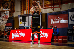 Basketball, win2day Basketball Superliga 2022/23, 10. Qualifikationsrunde, BBC Nord Dragonz, Fürstenfeld Panthers, Adnan Hajder (9)