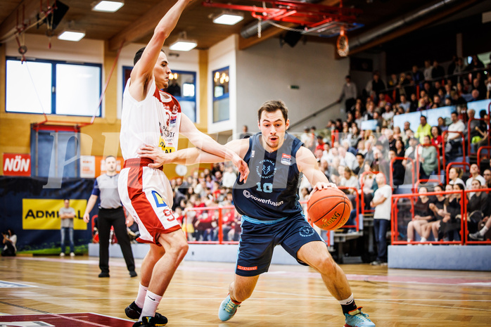 Basketball, win2day Basketball Superliga 2022/23, 10. Qualifikationsrunde, Traiskirchen Lions, Vienna D.C. Timberwolves, Jakob Szkutta (10)