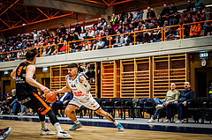 Basketball, win2day Basketball Superliga 2022/23, 10. Qualifikationsrunde, BBC Nord Dragonz, Fürstenfeld Panthers, Fabio Söhnel (44)