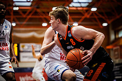 Basketball, win2day Basketball Superliga 2022/23, 10. Qualifikationsrunde, BBC Nord Dragonz, Fürstenfeld Panthers, Jan Schott (8)