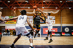 Basketball, win2day Basketball Superliga 2022/23, 10. Qualifikationsrunde, BBC Nord Dragonz, Fürstenfeld Panthers, Steve Robinson Jr. (6)