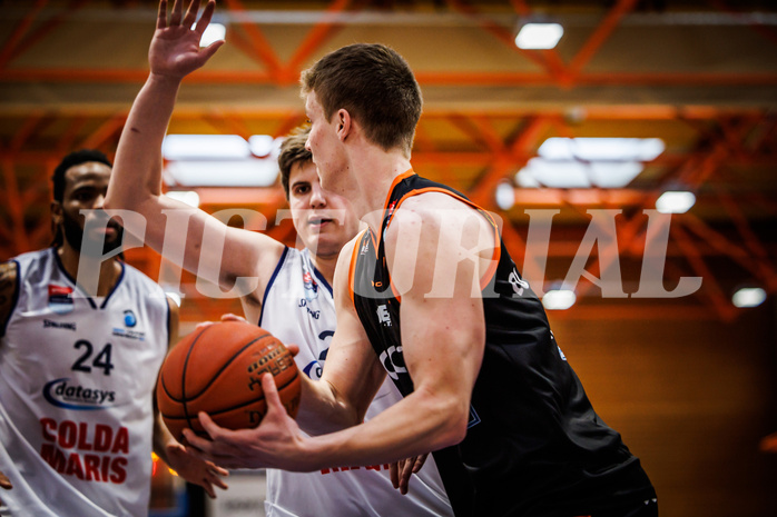 Basketball, win2day Basketball Superliga 2022/23, 10. Qualifikationsrunde, BBC Nord Dragonz, Fürstenfeld Panthers, Jan Schott (8)