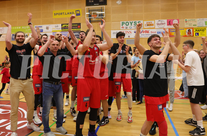 Basketball Zweite Liga 2022/23, Playoff, Semifinale Spiel 3 Mistelbach Mustangs vs. Mattersburg Rocks


