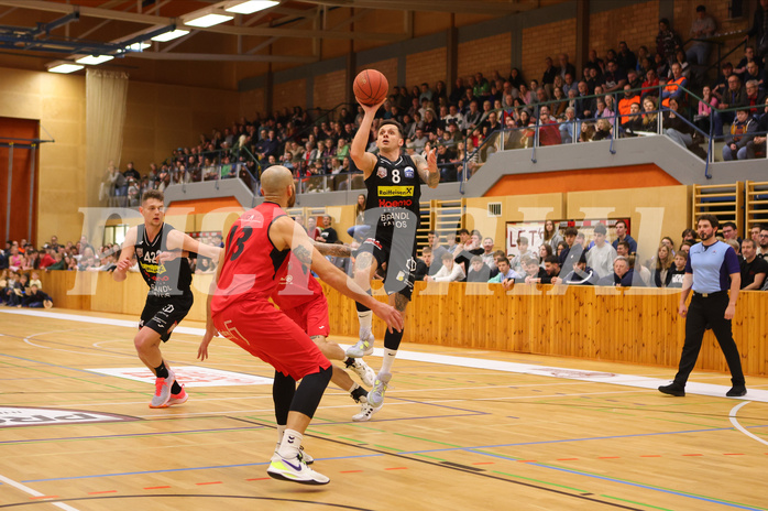 Basketball Zweite Liga 2022/23, Playoff, Semifinale Spiel 3 Mistelbach Mustangs vs. Mattersburg Rocks


