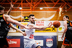 Basketball, win2day Basketball Superliga 2022/23, 10. Qualifikationsrunde, BBC Nord Dragonz, Fürstenfeld Panthers, Petar Cosic (3)
