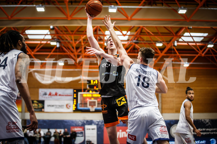 Basketball, win2day Basketball Superliga 2022/23, 10. Qualifikationsrunde, BBC Nord Dragonz, Fürstenfeld Panthers, #Andrija Blatancic (4)