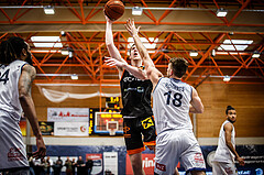 Basketball, win2day Basketball Superliga 2022/23, 10. Qualifikationsrunde, BBC Nord Dragonz, Fürstenfeld Panthers, #Andrija Blatancic (4)