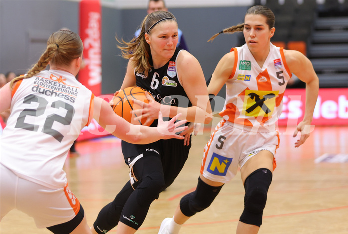 Basketball Damen Superliga 2023/24, Grunddurchgang 13.Runde BK Duchess Klosterneuburg vs. Basket Flames



