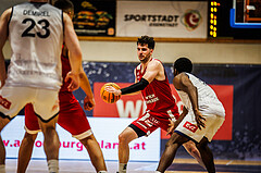 Basketball, win2day Basketball Superliga 2023/224, Grunddurchgang Runde 22, BBC Nord Dragonz, BC Vienna, Davor Konjevic (31)