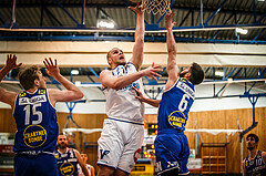 Basketball, bet-at-home Basketball Superliga 2020/21, Halbfinale Spiel 2, Oberwart Gunners, Gmunden Swans, Renato Poljak (16)