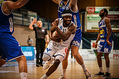 Basketball, bet-at-home Basketball Superliga 2020/21, Halbfinale Spiel 2, Oberwart Gunners, Gmunden Swans, Quincy Diggs (13)