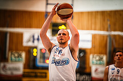 Basketball, bet-at-home Basketball Superliga 2020/21, Halbfinale Spiel 2, Oberwart Gunners, Gmunden Swans, Renato Poljak (16)