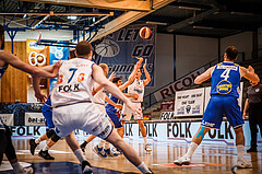 Basketball, bet-at-home Basketball Superliga 2020/21, Halbfinale Spiel 2, Oberwart Gunners, Gmunden Swans, Edi Patekar (9)